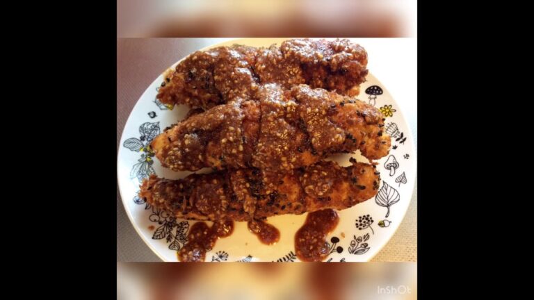 ささみのごまたっぷりフライ