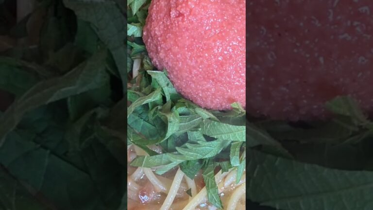 明太子と大葉のパスタ