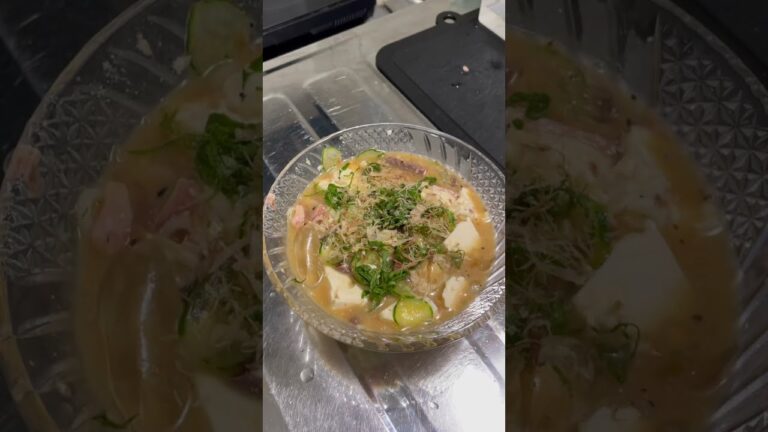 暑い日は冷や汁そうめんで決まり#Shorts