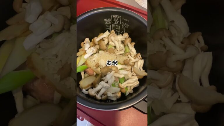 【10kg痩せた参鶏湯】炊飯器にぶっこむだけ。#ダイエットレシピ #ダイエット中の食事 #ダイエット #痩せる #痩せるレシピ #参鶏湯レシピ　#韓国料理　#韓国料理レシピ　#鶏肉レシピ