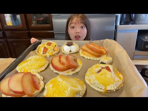 #Christmas アップルパイ屋さん　黄金カスタード　ニタニタうまごん