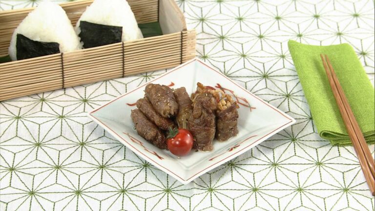 【DAIGOも台所】子どもたちの食欲をそそる◎牛肉のえのき巻き｜運動会のお弁当レシピ♪