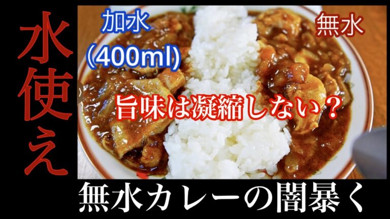【無水作る前に見て！】元パリの料理人が無水カレーの闇を暴く