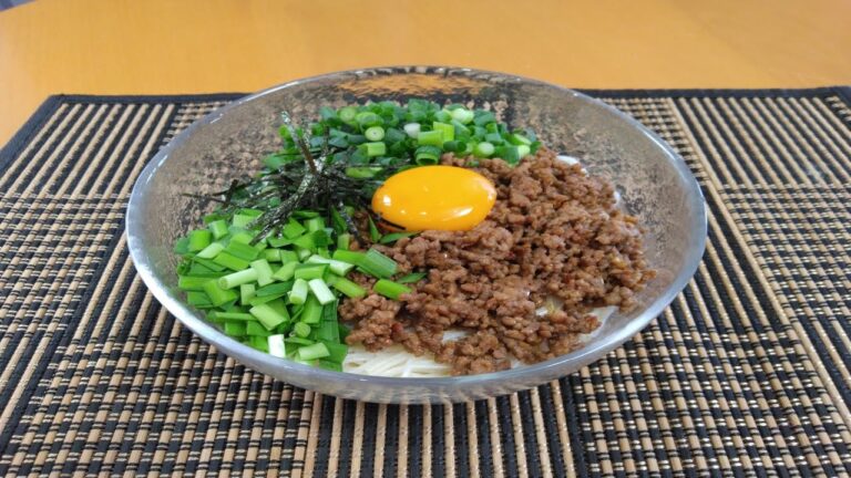 台湾まぜそば風そうめん 2023.7.5放送