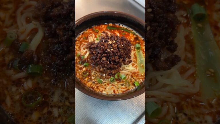 ラー油から坦々麺作ってみた！ #shorts