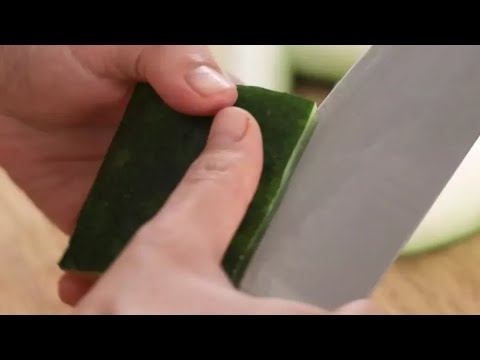 冬瓜の皮のむき方【やりかたのヒント】