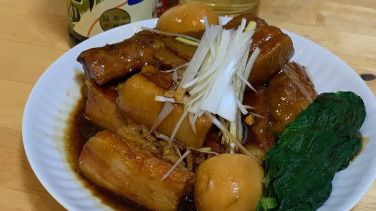 外国人手作りトロトロ豚の角煮煮込み#shorts