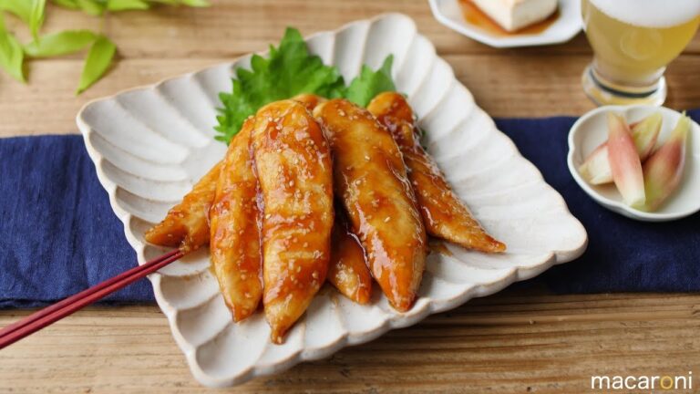 まるごとテリテリ！鶏ささみ の 甘辛揚げ の作り方