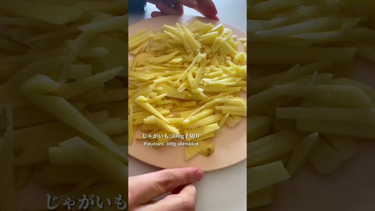 じゃがいもでめっちゃ美味いやつ作ってみた #shorts #簡単レシピ