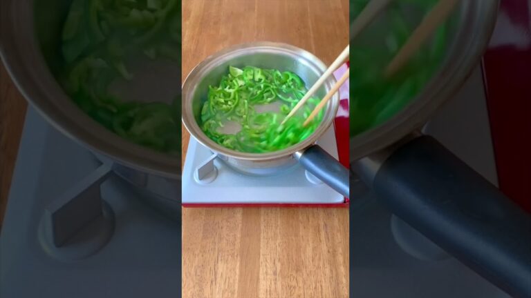 無限ピーマン 作り方
