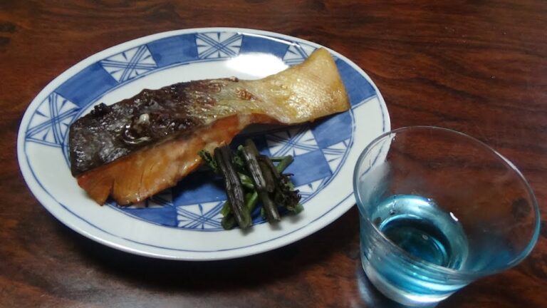 秋鮭の幽庵焼き　和食の定番！