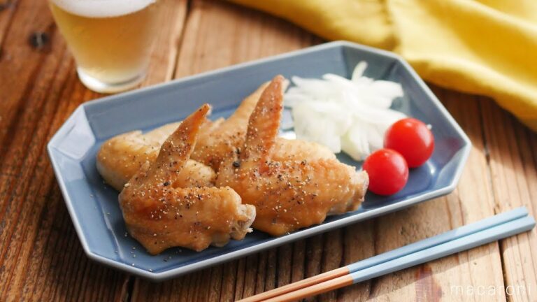 「レンジで手羽先甘辛だれ」のレシピ・作り方