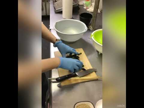 レシピ動画【大葉香るおひたし】