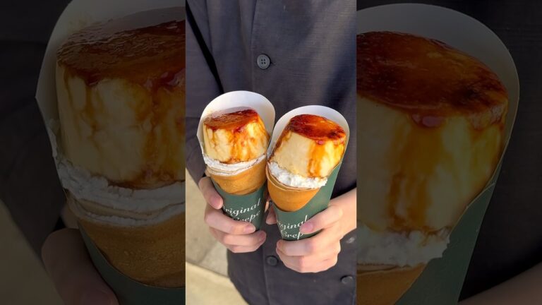 伊勢に行ったら絶対食べてほしいブリュレプリンクレープ🍮【三重 ツリークロップ】
