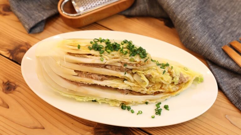 白菜のまんま蒸し