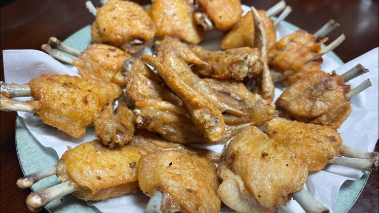 手羽先の唐揚げチューリップ　この一手間で家族が倍食べる！