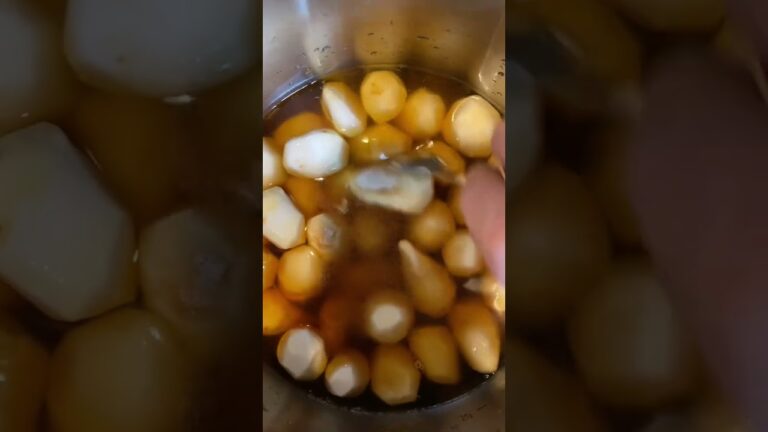 昨夜の夕飯♪里芋の煮っ転がし😋※メインは魚やけど…