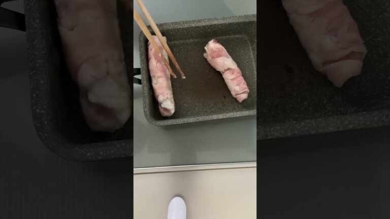 【料理苦手な妻】オクラの肉巻き#shorts #お弁当 #愛妻弁当