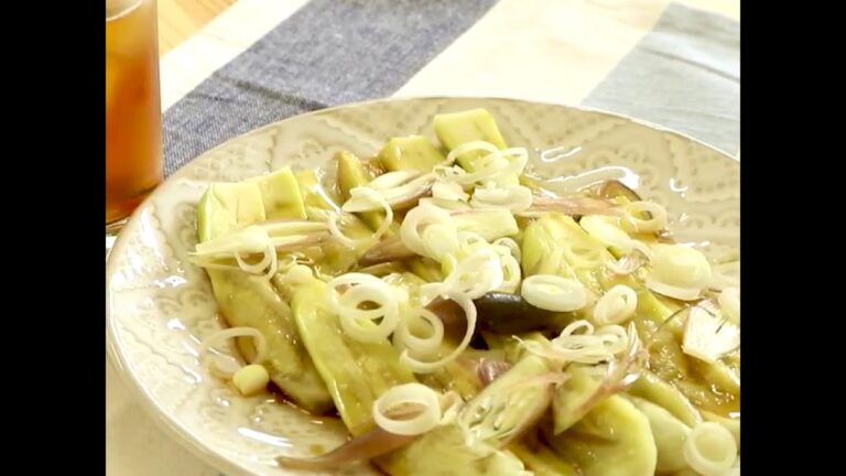 驚くほどカンタン! なすの和風カルパッチョ