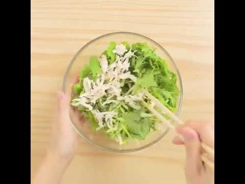 梅ソースでさっぱり！ ささみと水菜の梅ソース和え ｜ moguna[モグナ]