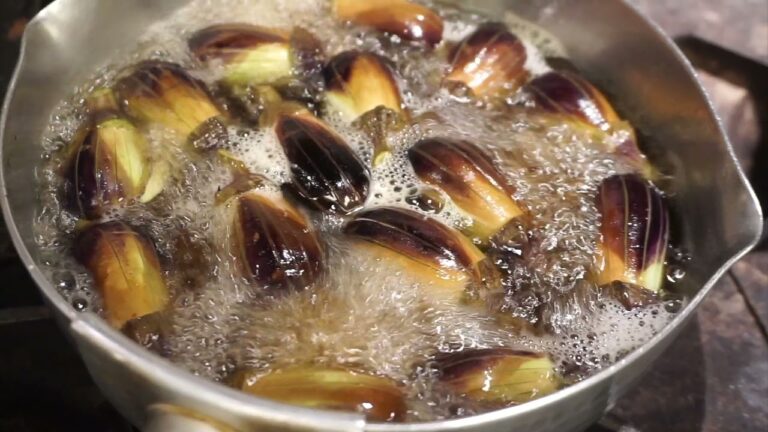 脇役の一品。（小茄子の煮浸し）