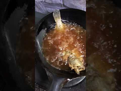 カレイの唐揚げ
