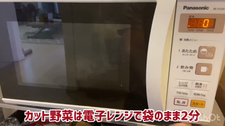 5分で完成！カット野菜で作るかんたん焼きそば