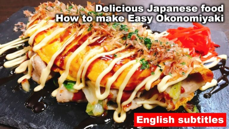ビールが我慢出来ねぇｗ 居酒屋の定番『とん平焼き』How to make Easy Okonomiyaki 猪平烧