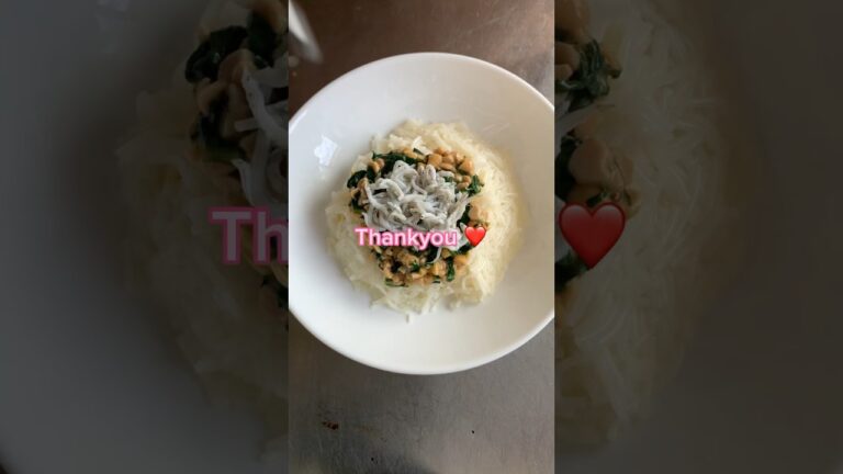 【離乳食】ネバネバそうめん　#shorts #babyfood #11monthsbaby