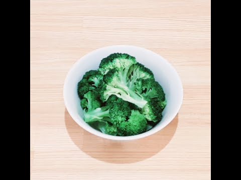 レンジで茹でブロッコリーが簡単に作れます☆彡 #Shorts