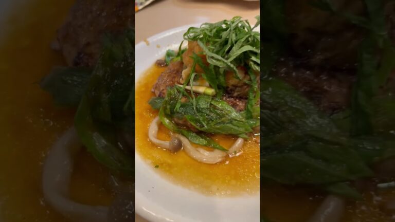 ガスト　和風ハンバーグ