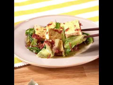 フライパンひとつでできる フライパン一つで♪ 豆腐とレタスのコンビーフチャンプルー ｜ moguna[モグナ]