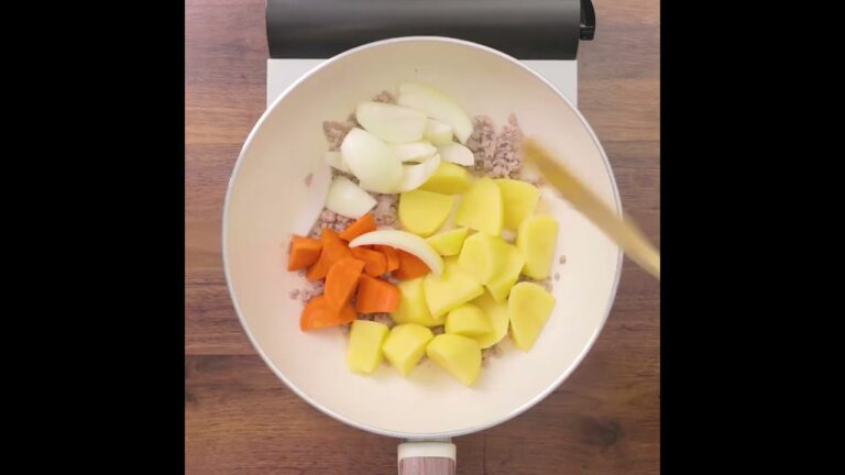 定番メニューのアレンジレシピ さっぱり 豚そぼろの塩肉じゃが #料理 #簡単美味しい #レシピ