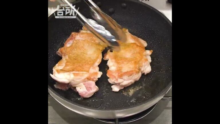 【DAIGOも台所】こんがりチキンのレモンクリームソース｜ワンランク上のレシピ♪