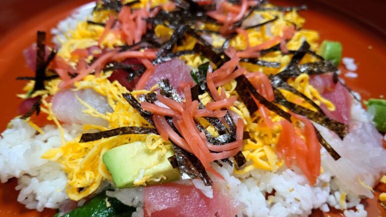 簡単！アボカド入りちらし寿司