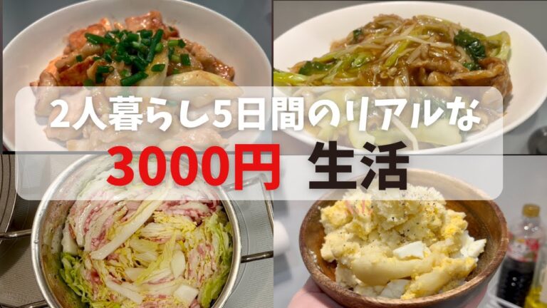 【節約ごはん】簡単で美味しい大満足な晩ごはん（前編）