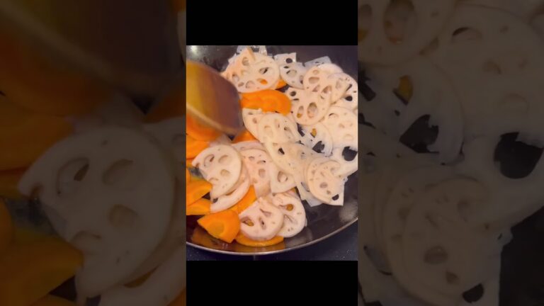 れんこんのきんぴらの作り方 #お弁当 #food #つくりおき #おかずレシピ #japanesefood