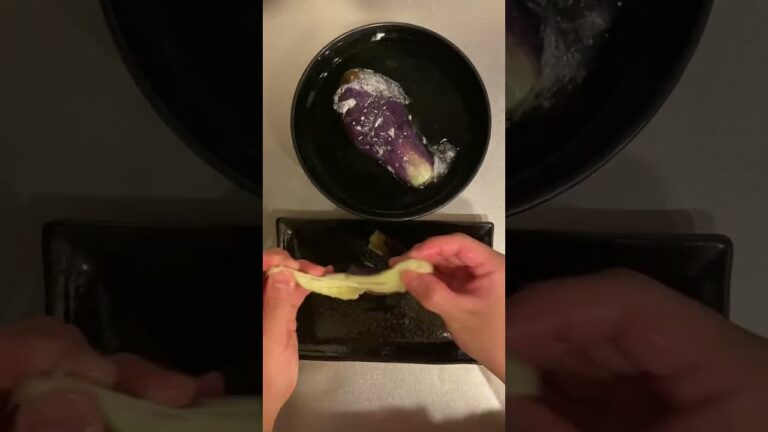 レンジで簡単！焼きナス風☆