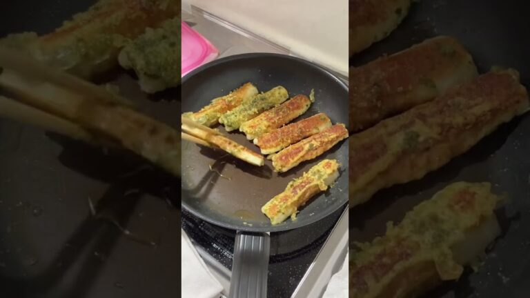 ネギ入り卵焼きとちくわの磯辺揚げのお弁当/一口コンロ狭いキッチンで自炊を頑張る独身2021