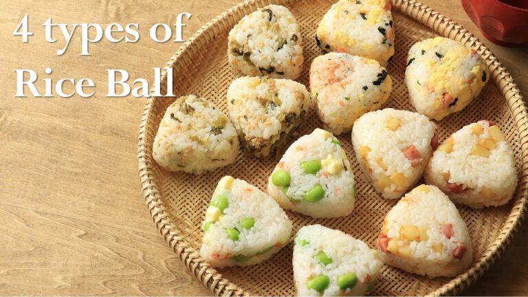 【朝ごはん】【おいしい】絶品！！具だくさんおにぎり4選【冷凍おにぎり】