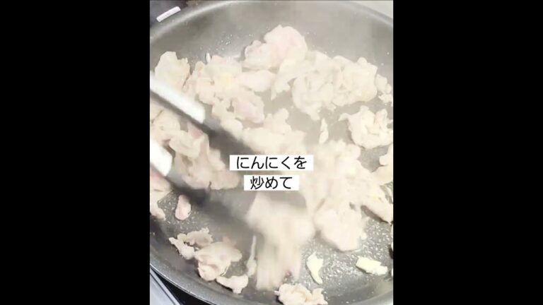 超簡単調味料で豚キムチ炒め！おうちで豚キムチの作り方レシピ！