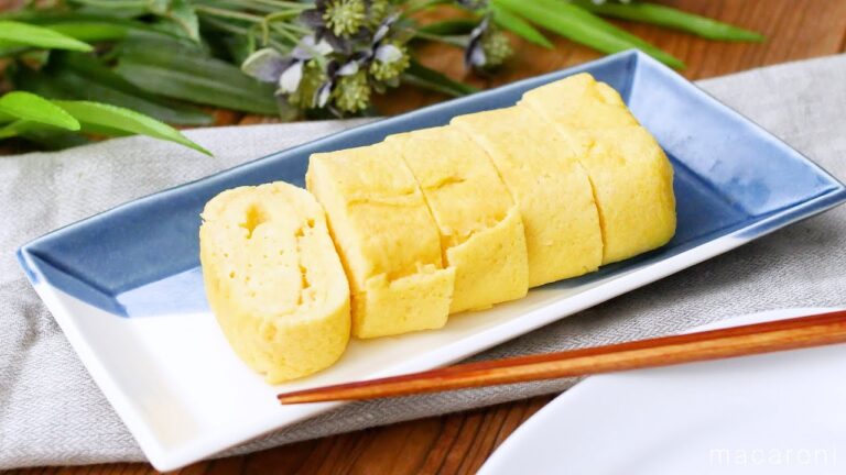 【はんぺんでふわふわ卵焼き】はんぺんを混ぜ込むふわふわの卵焼き！お弁当にもぴったり♪｜macaroni（マカロニ）