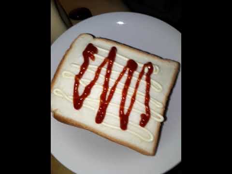 食パン・マヨネーズ・ケチャップ (そのまま・トースト)