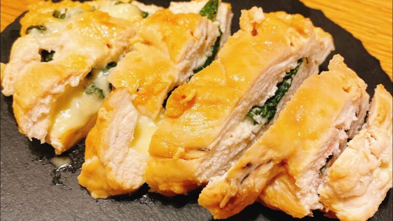 【シンパパ】胸肉の大葉チーズ挟み焼き【時短料理】#shorts