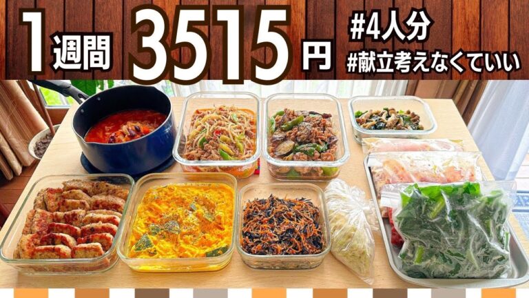 【節約レシピ】野菜たっぷり和洋中2品献立☆作り置きおかず #134