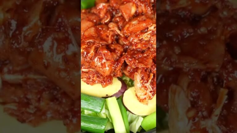 【1分韓国料理】もう店で食べないで！家で作れる本場のタッカルビ作り方