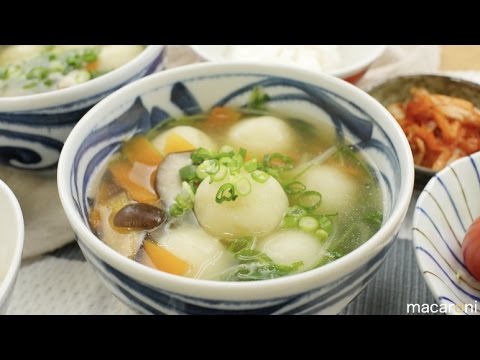 もちもちつるんっ！「ほっこりスープのじゃが豚だんご」のレシピ・作り方