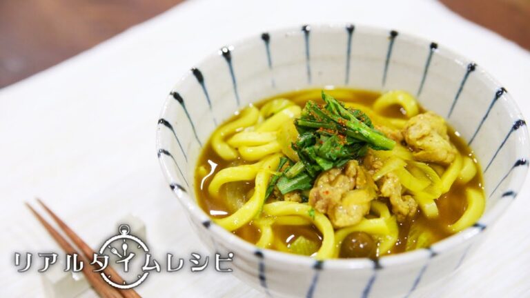 10分で1食レシピ「あっさりカレーうどん」を高橋善郎さん（料理研究家）が実演！　10分で1食リアルタイムレシピPART12-3日目