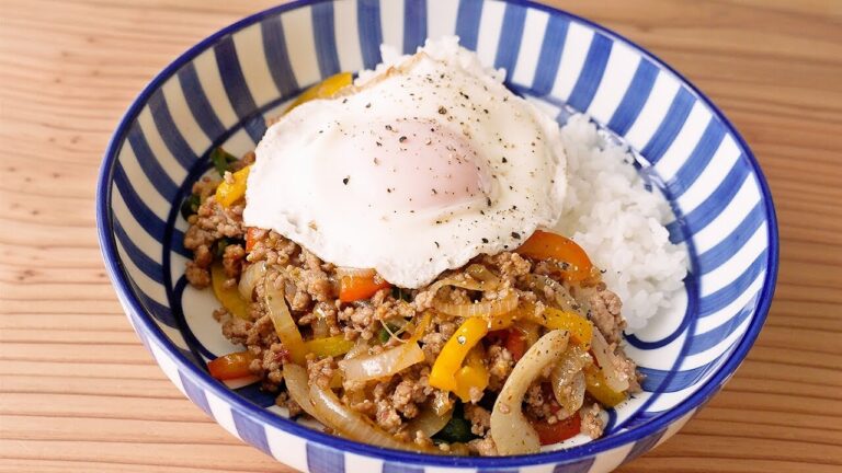 夏に人気のレシピ！ガパオライス【人気料理研究家が教えるレシピ】【イケメシ】講師：道乃（料理教室Lotta・料理研究家）