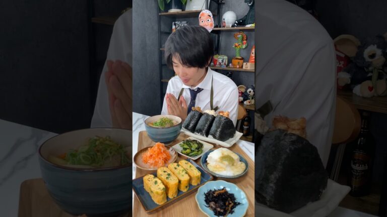 出勤前の朝ごはん✨#shorts